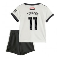 Manchester United Joshua Zirkzee #11 Fußballbekleidung 3rd trikot Kinder 2024-25 Kurzarm (+ kurze hosen)